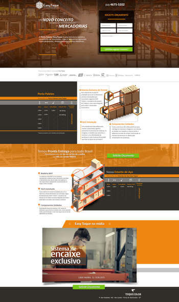 Landingpage Easy Toque