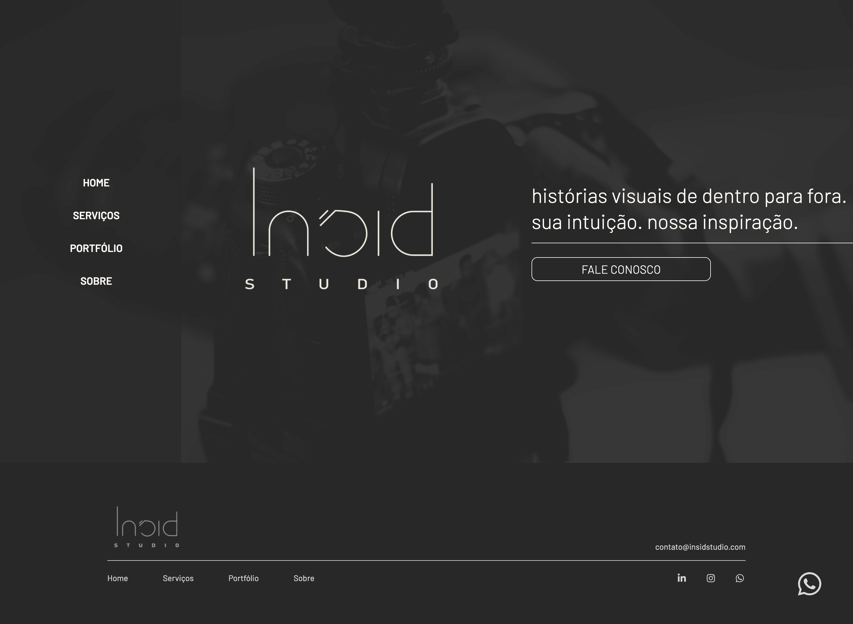 Site para Agências Audiovisuais